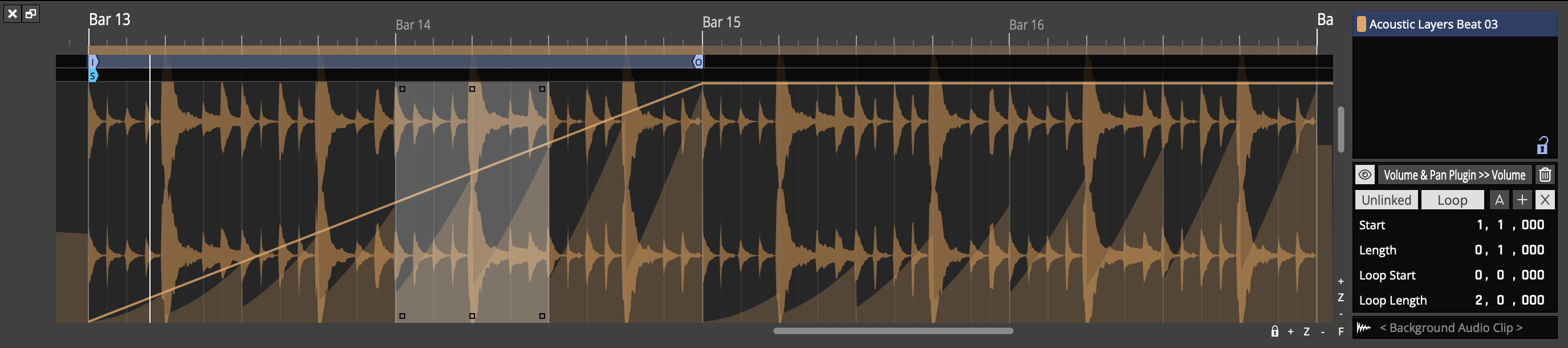 Curve edit handles